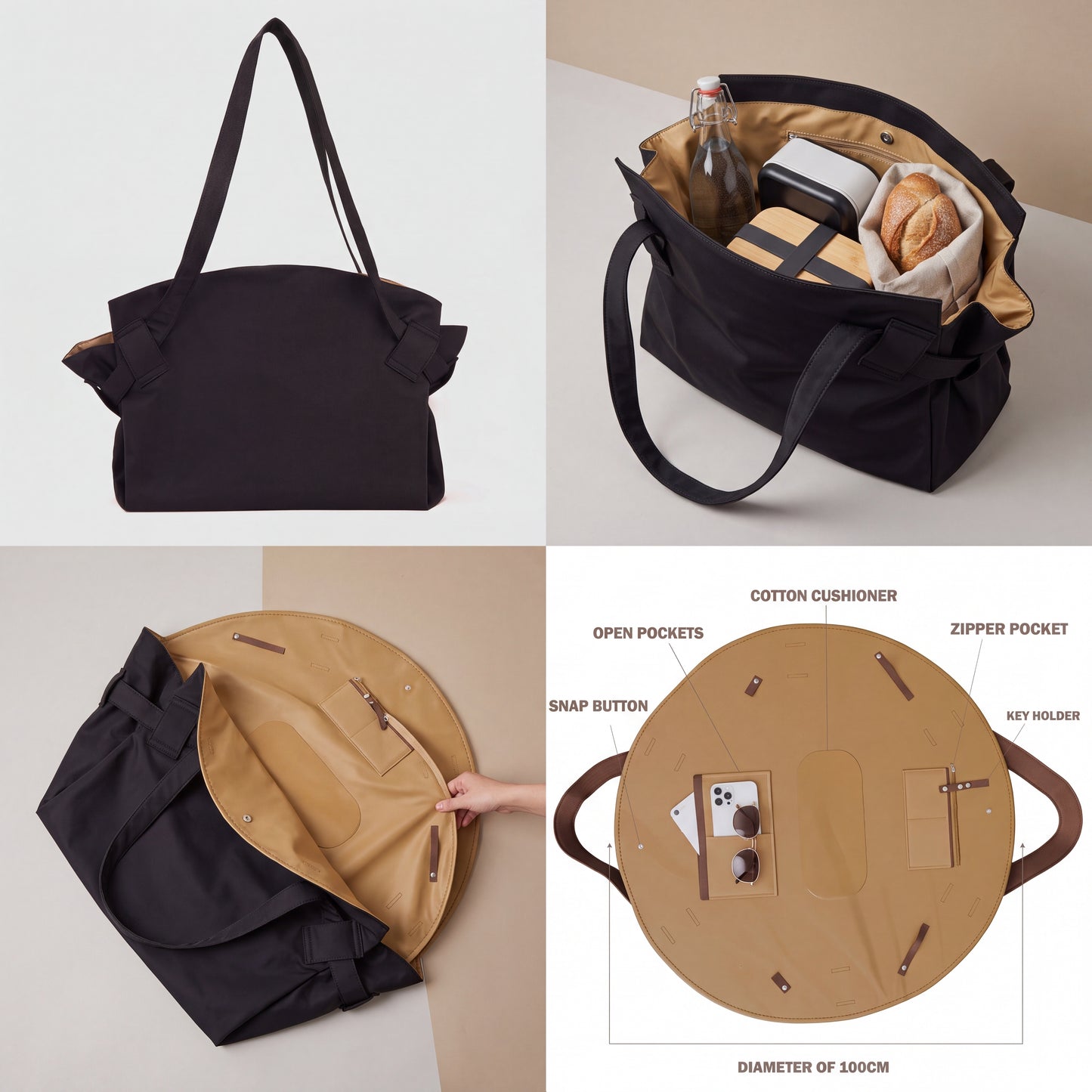 Bodega  Bag: Black
